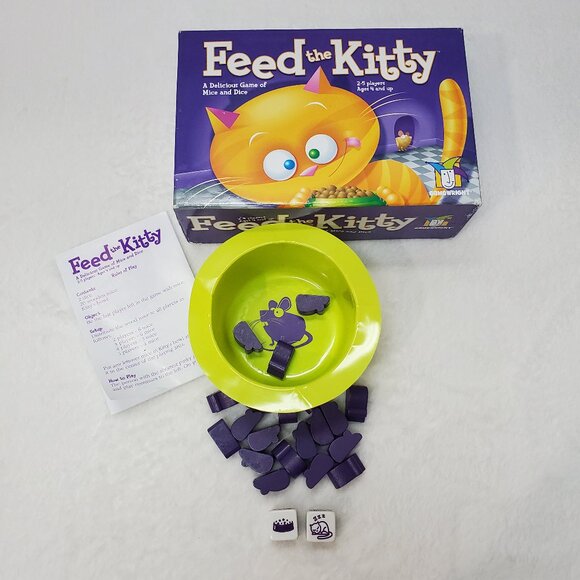 Feed the Kitty Game Complete Kids Children - Picture 4 of 6